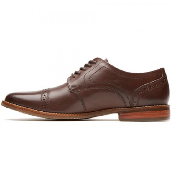 Rockport Style Purpose Cap Toe Oxfords Mens Size 9 - Picture 3 of 5